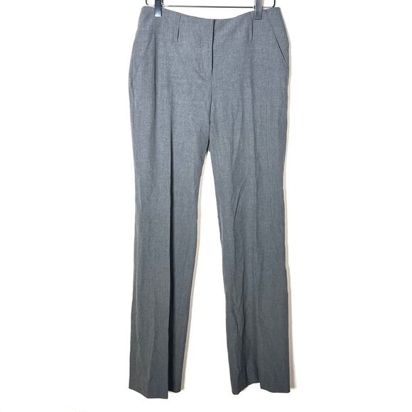 Michael Kors gray straight leg business casual dress pants size 2 B128 - Picture 1 of 4